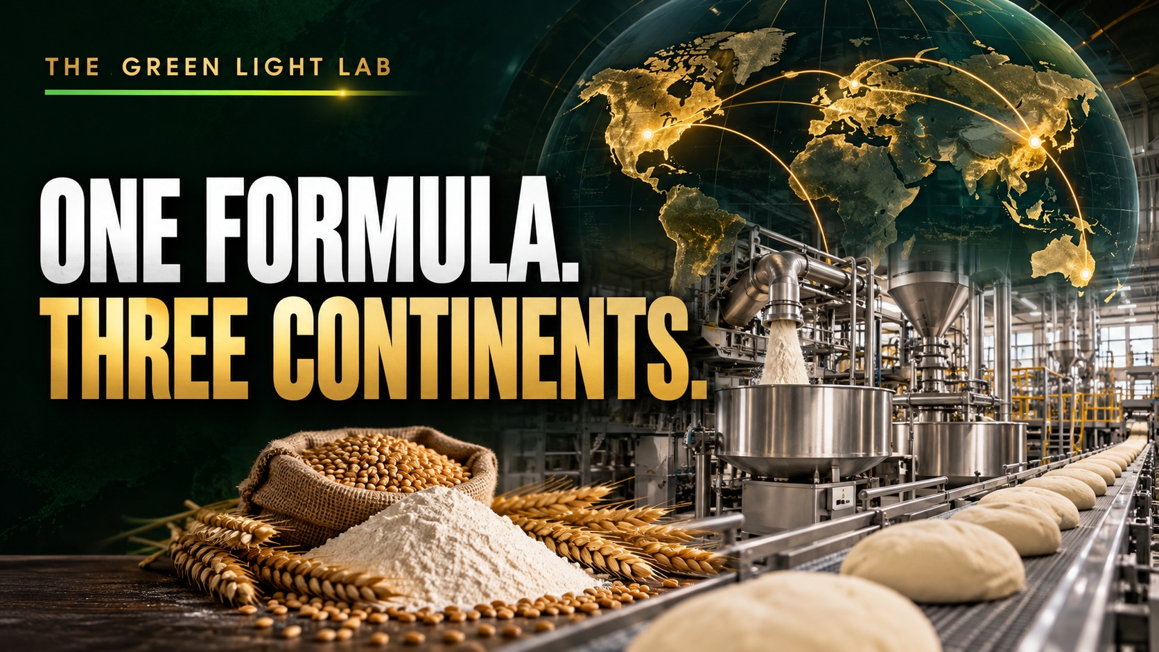 One Formula, Three Continents
